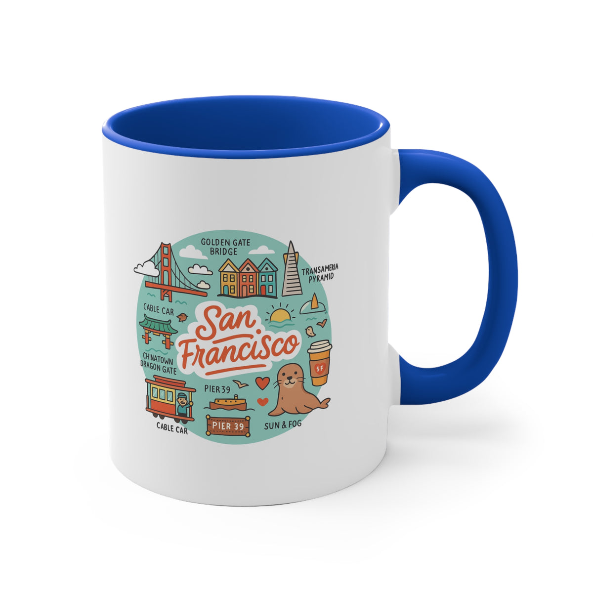 11oz Accent Mug