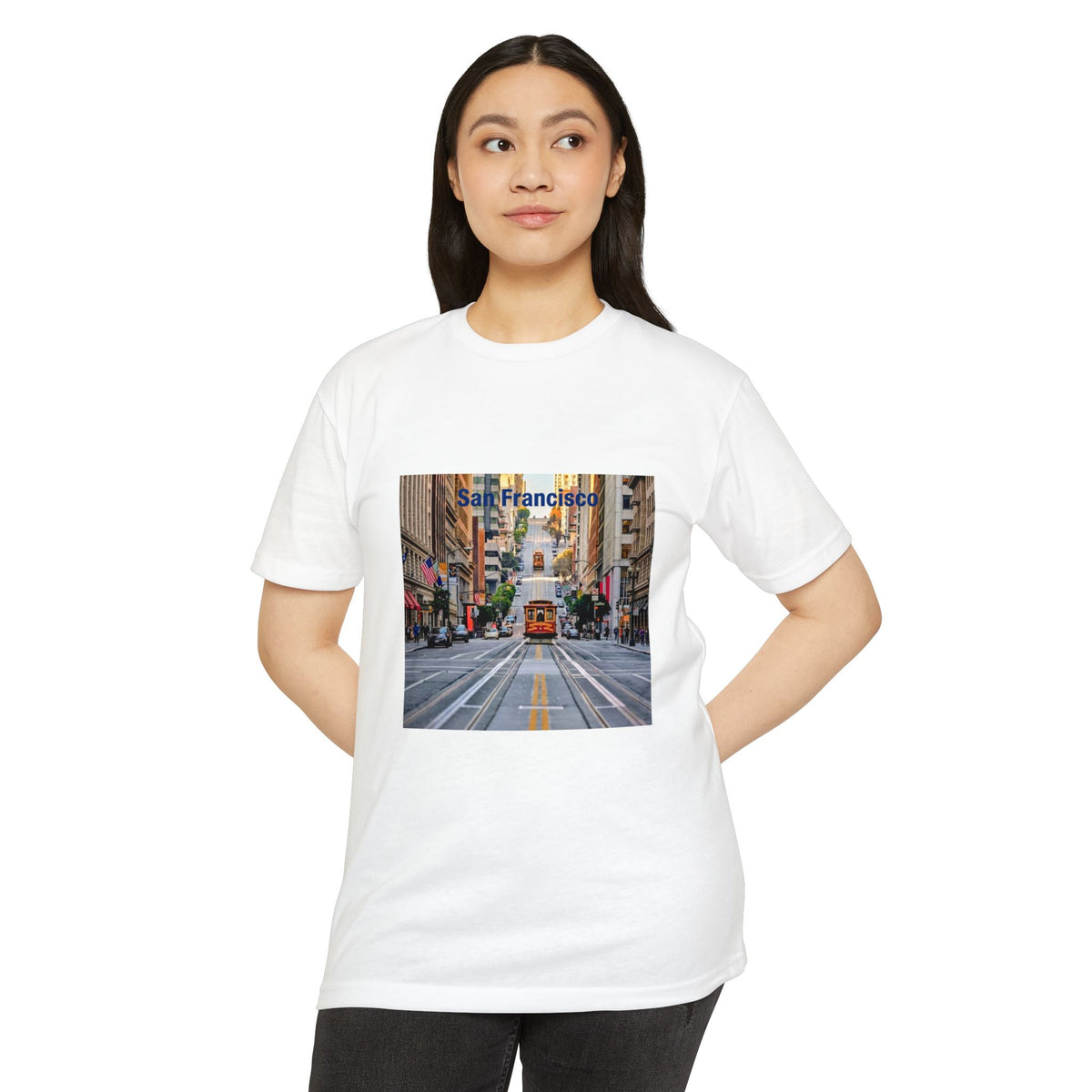 San Francisco Streetcar Cityscape T-Shirt