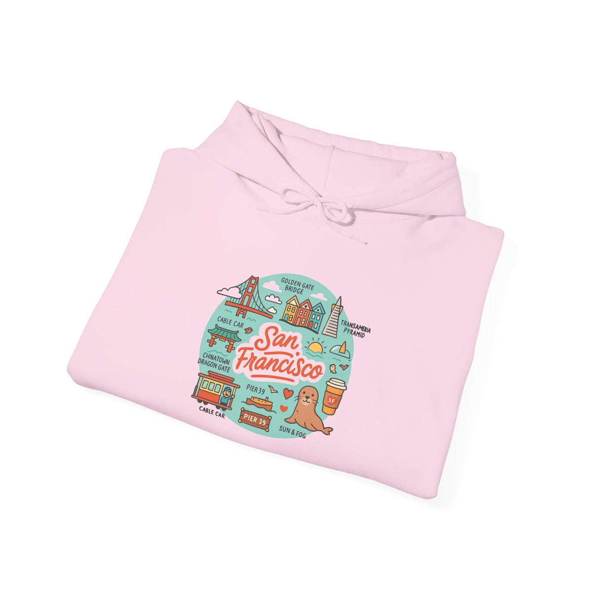 San Francisco Travel Graphic Hoodie