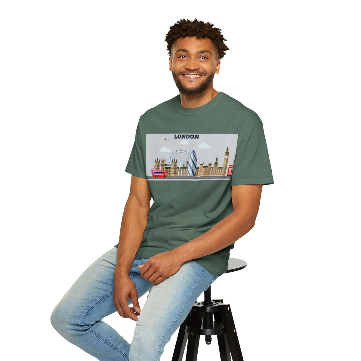 London Skyline Travel T-Shirt