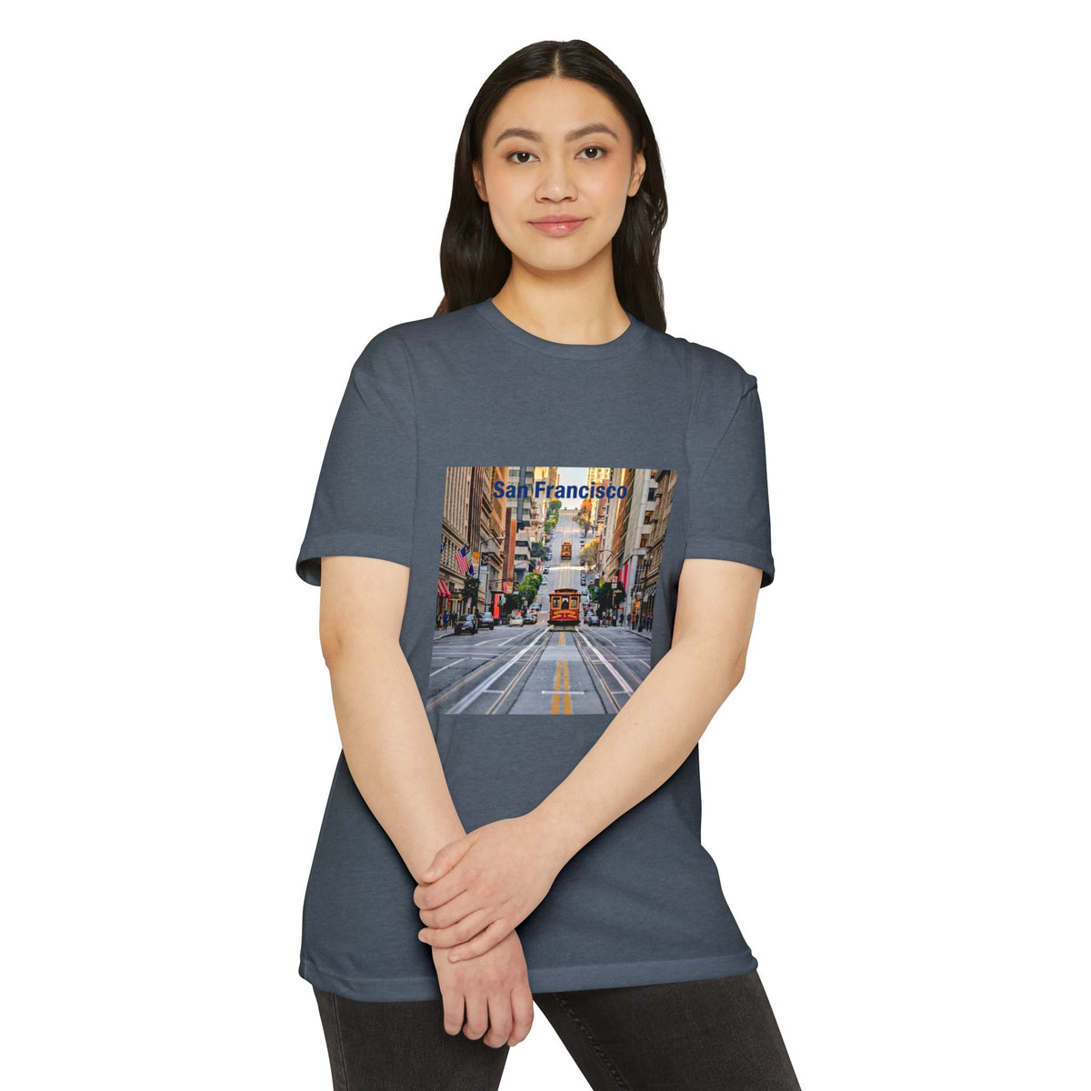 San Francisco Streetcar Cityscape T-Shirt