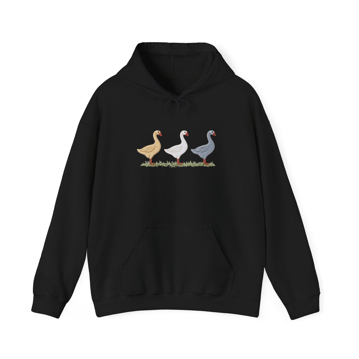 Unisex Duck Graphic Hoodie – Cozy Bird Lover Sweatshirt, Casual Pullover Hoodie