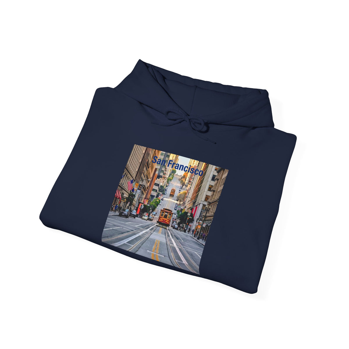 Urban City Street Scene Hoodie
