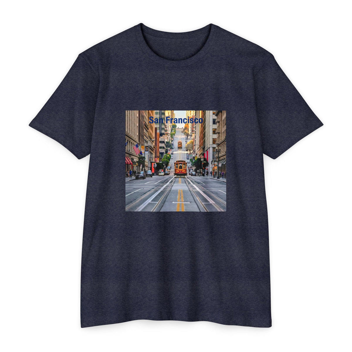 San Francisco Streetcar Cityscape T-Shirt