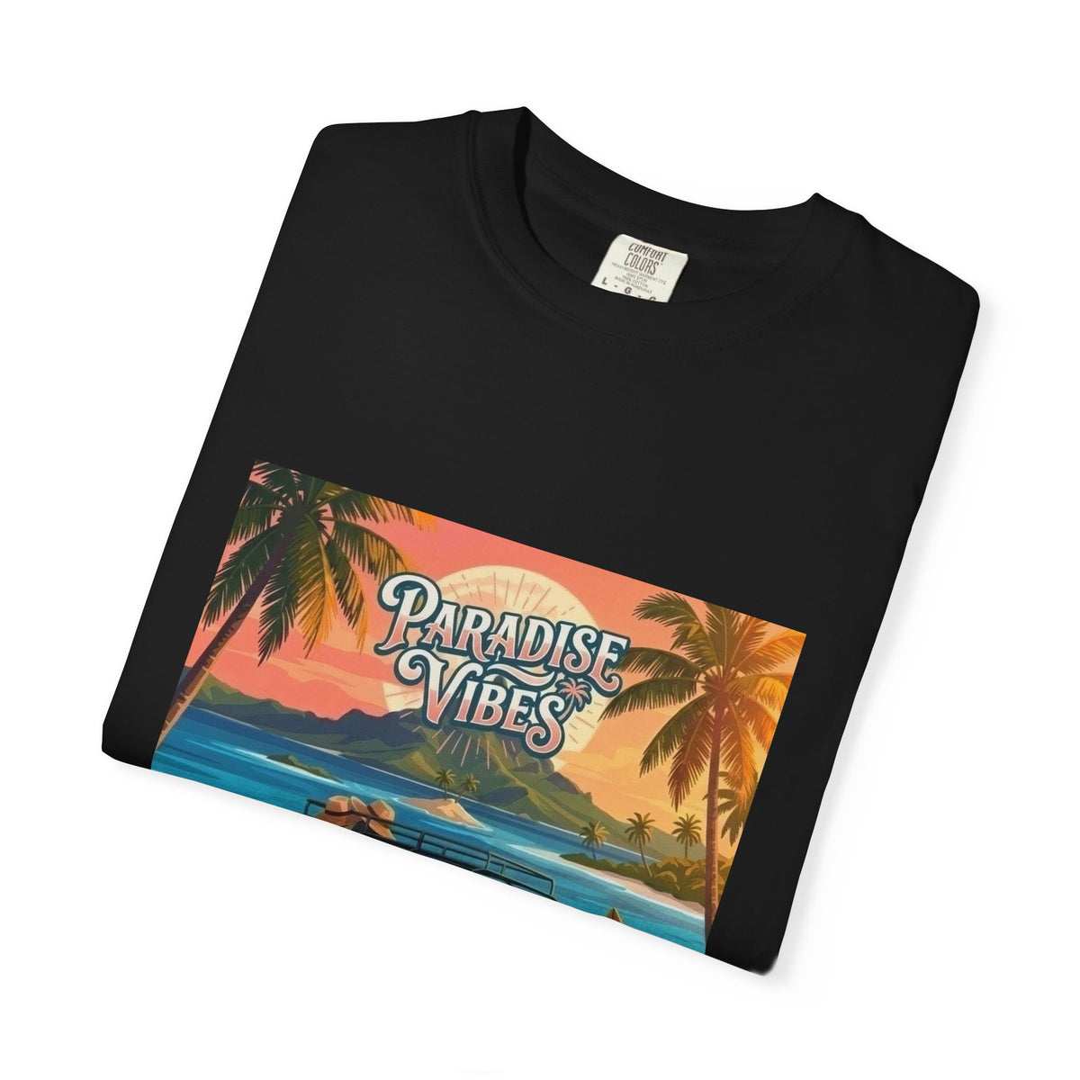 Paradise Vibes Surf Van Men T-Shirt