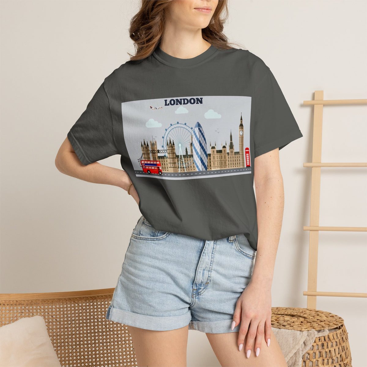 London Skyline Travel T-Shirt