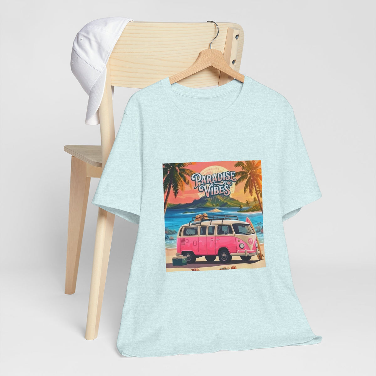 Paradise Vibes Beach Van T-Shirt