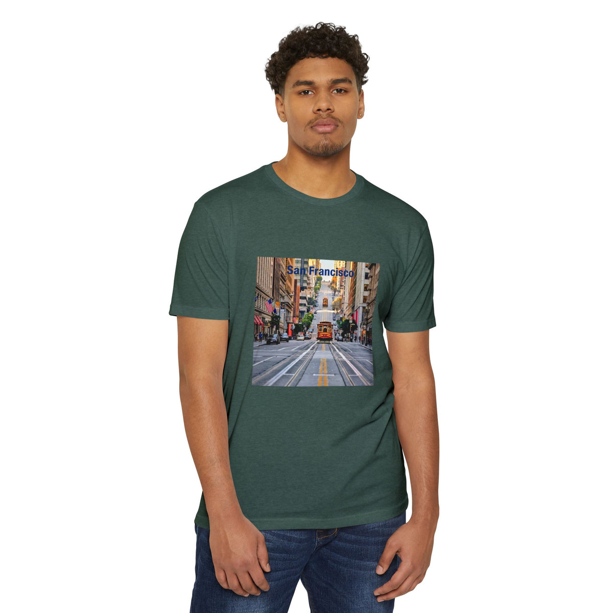 San Francisco Streetcar Cityscape T-Shirt