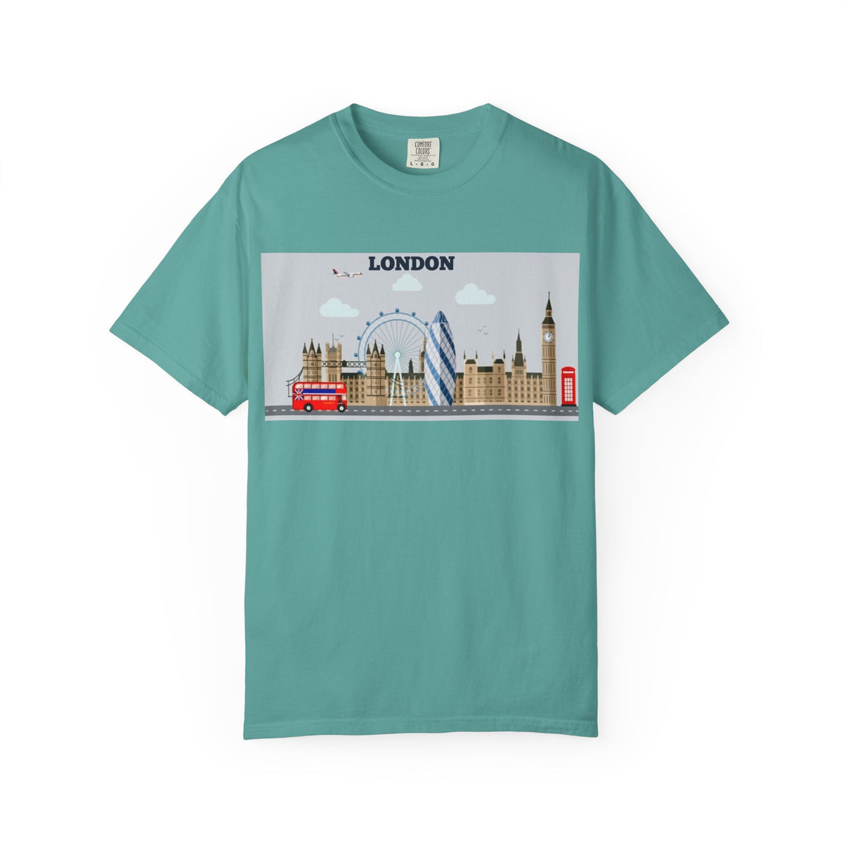 London Skyline Travel T-Shirt