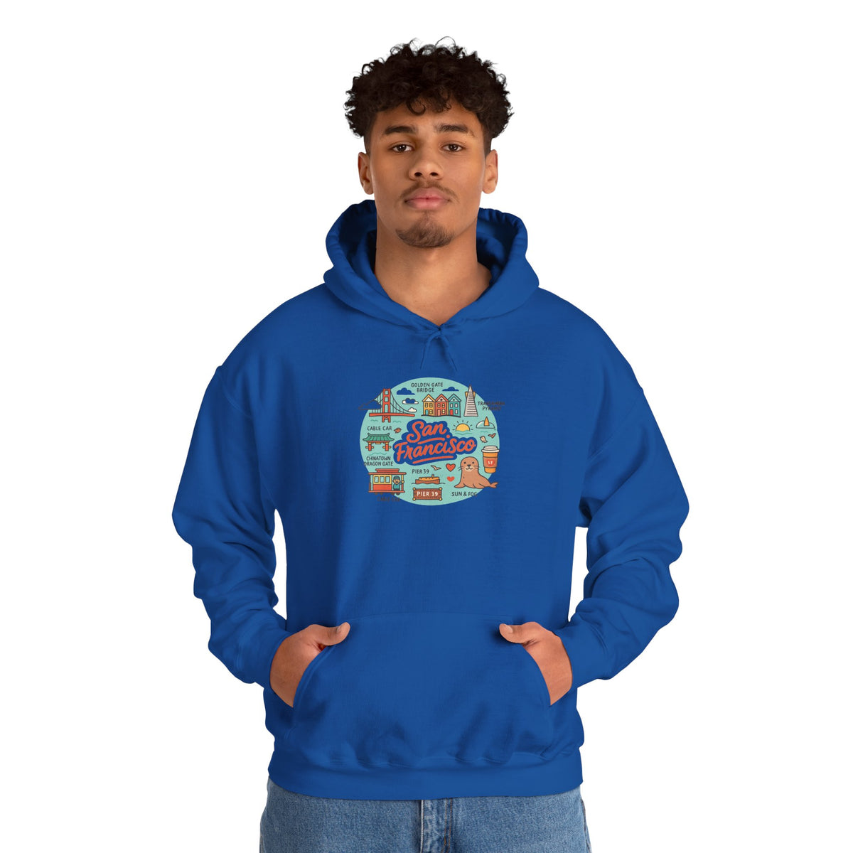 San Francisco Travel Graphic Hoodie