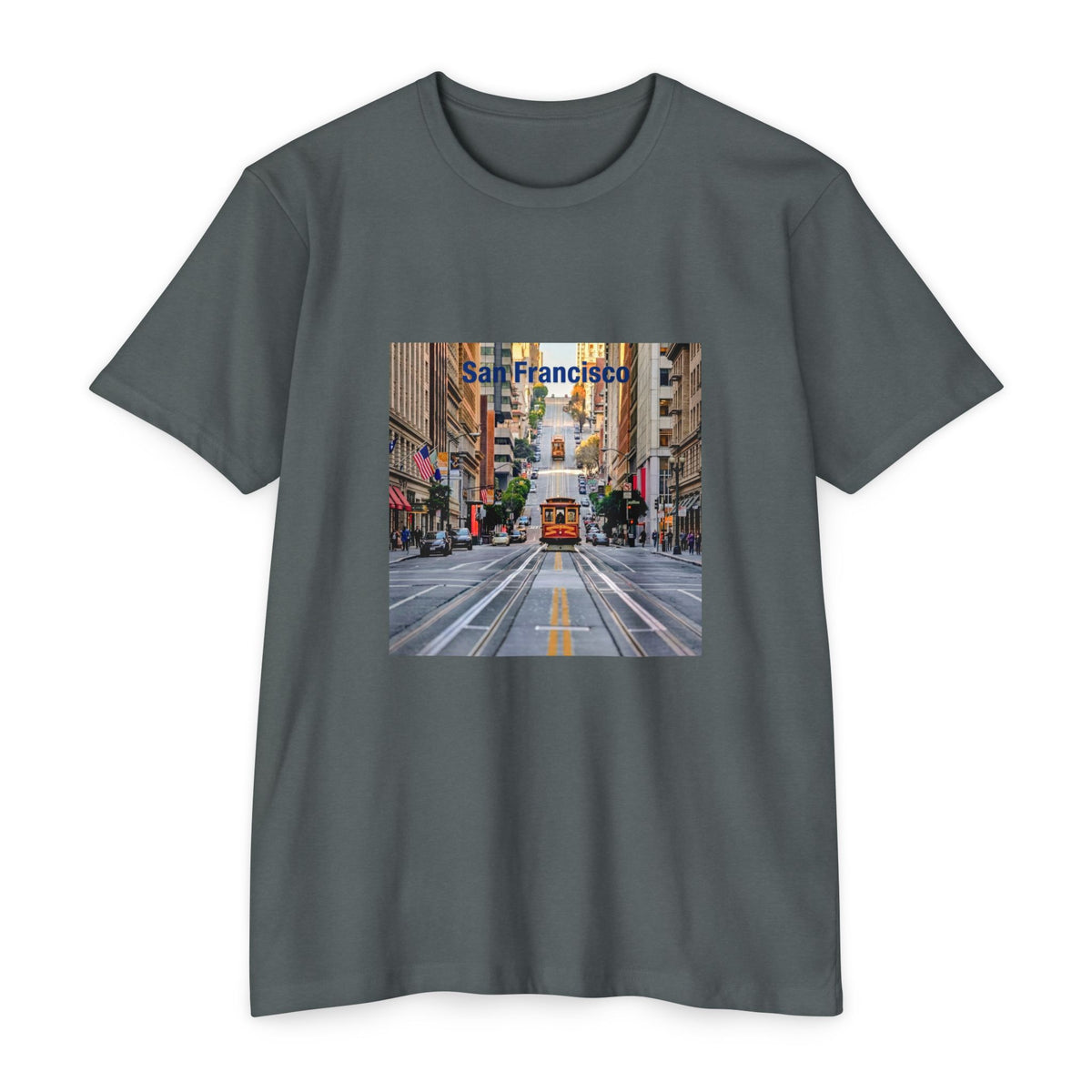 San Francisco Streetcar Cityscape T-Shirt