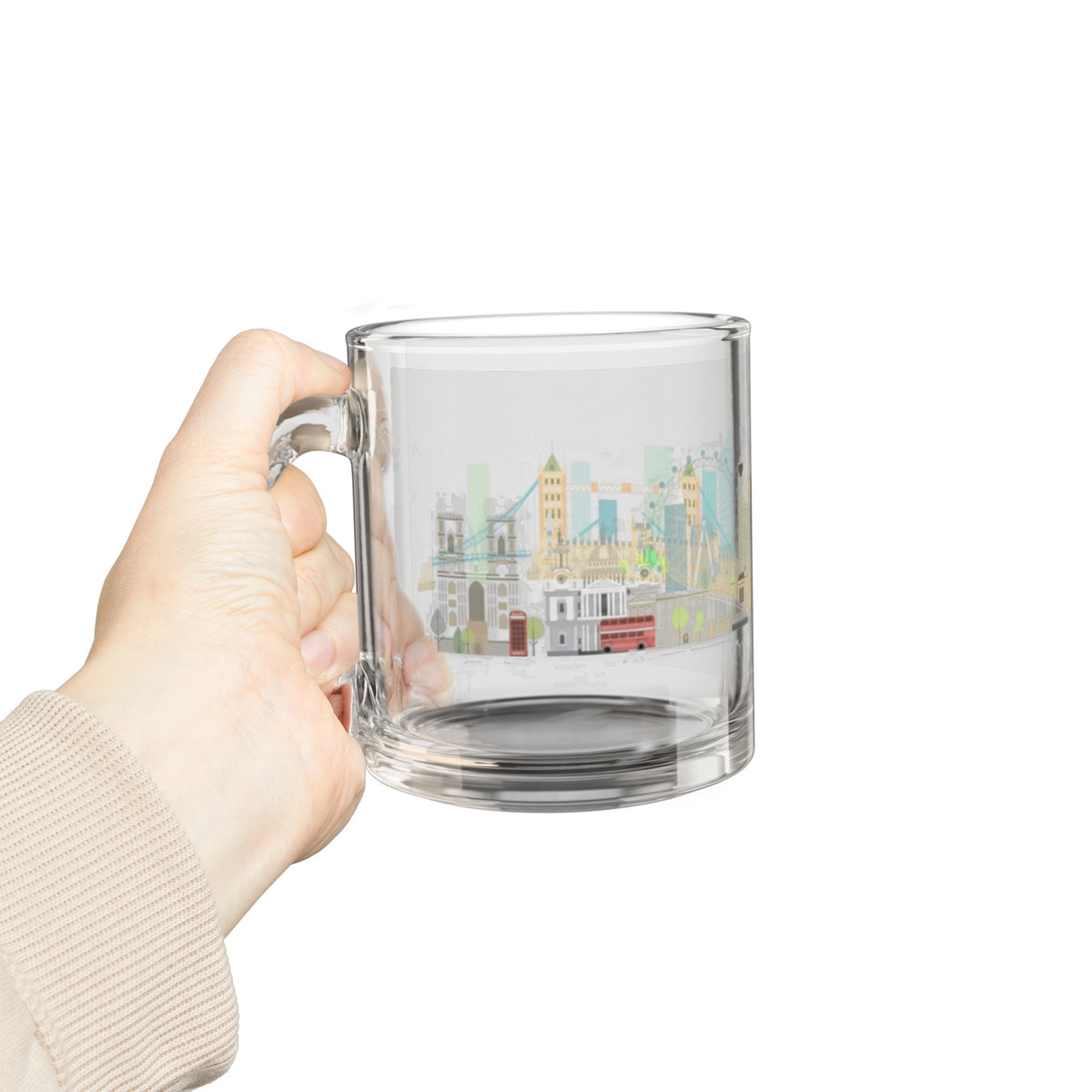 Glass Mug, 10oz