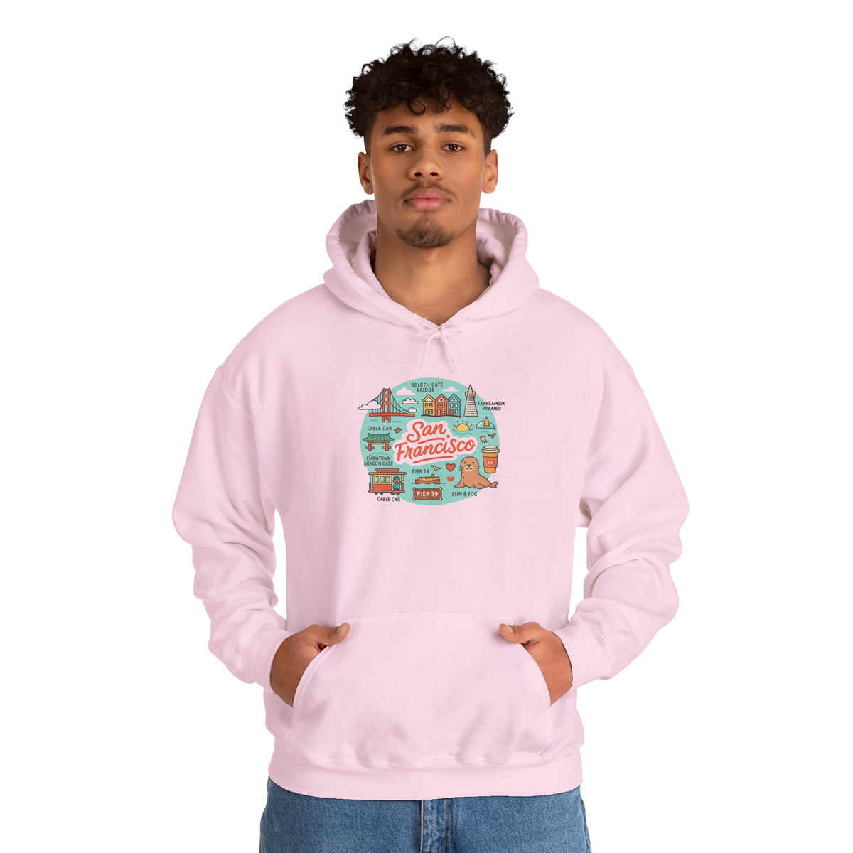 San Francisco Travel Graphic Hoodie