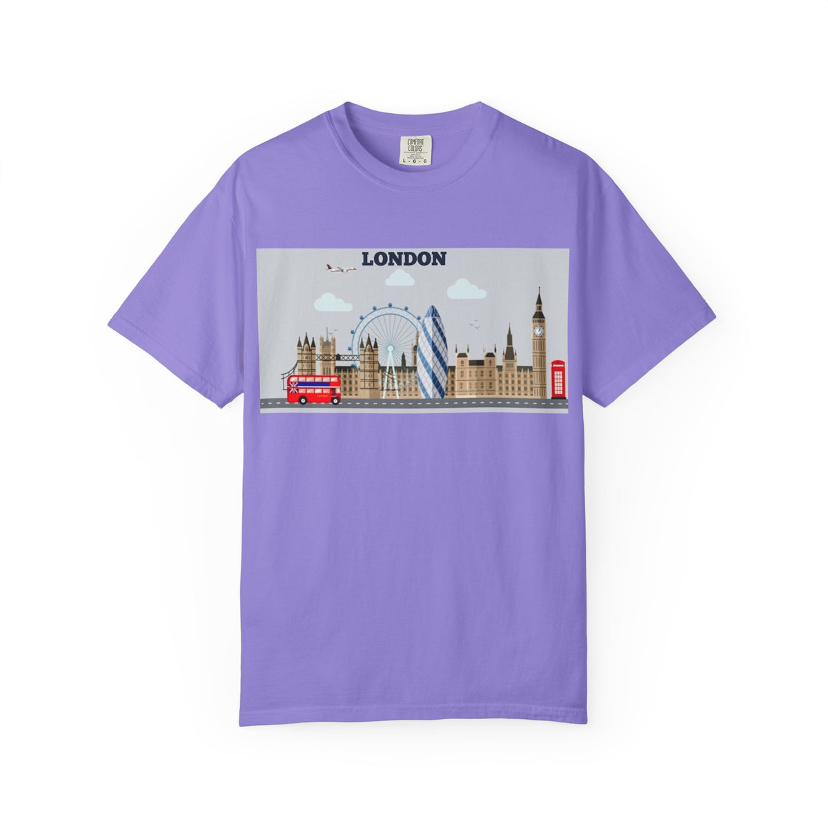 London Skyline Travel T-Shirt