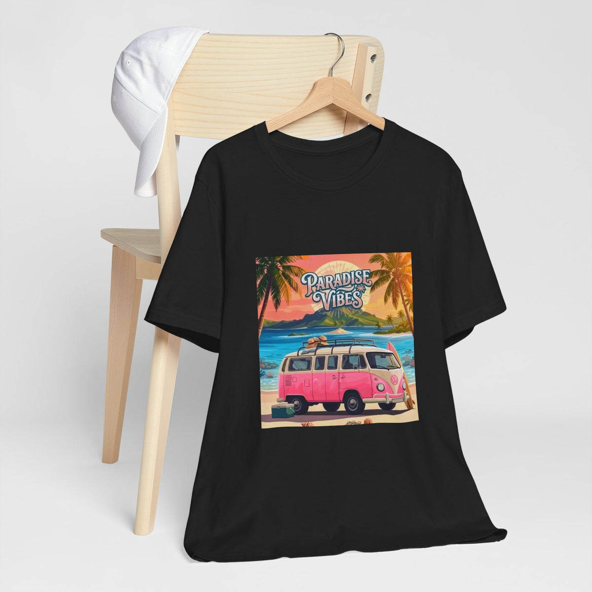 Paradise Vibes Beach Van T-Shirt