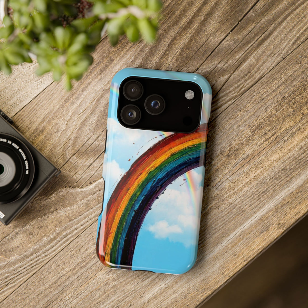 Rainbow Sky Magnetic Phone Case