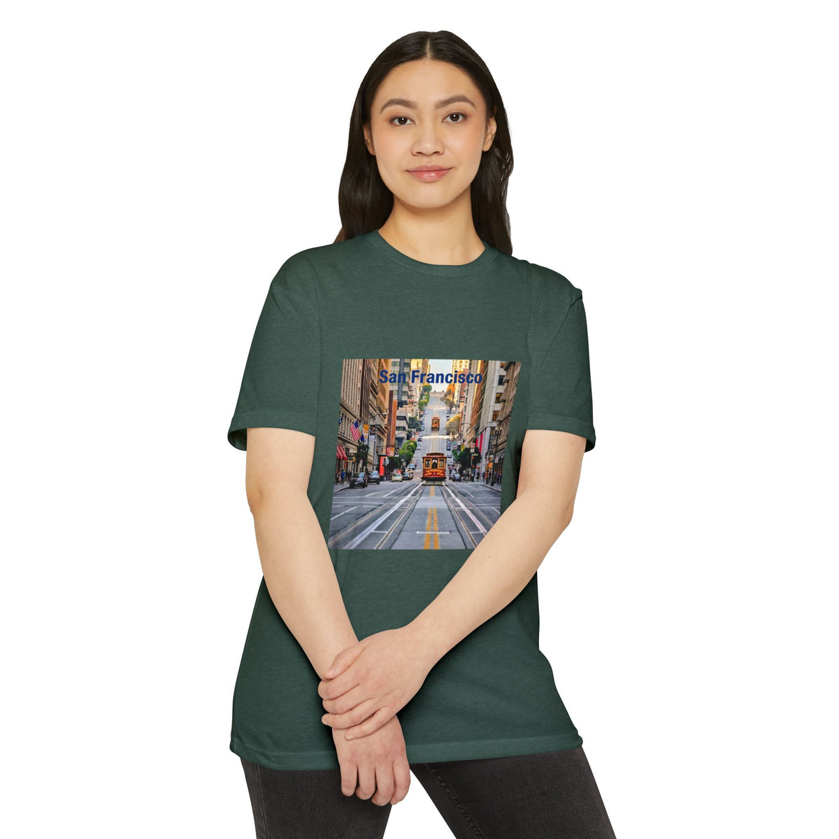 San Francisco Streetcar Cityscape T-Shirt