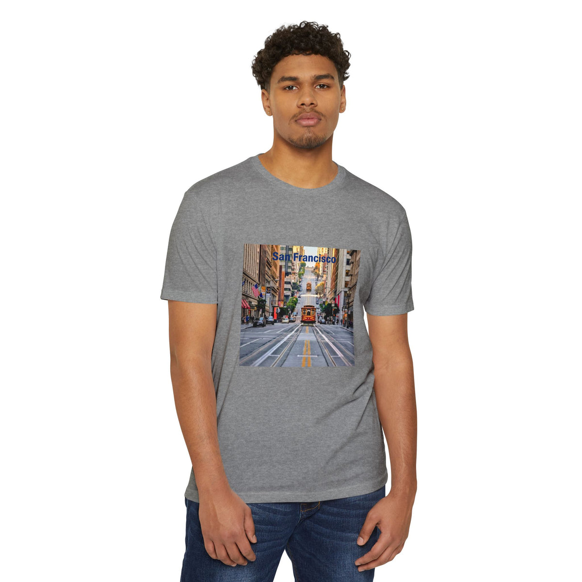 San Francisco Streetcar Cityscape T-Shirt