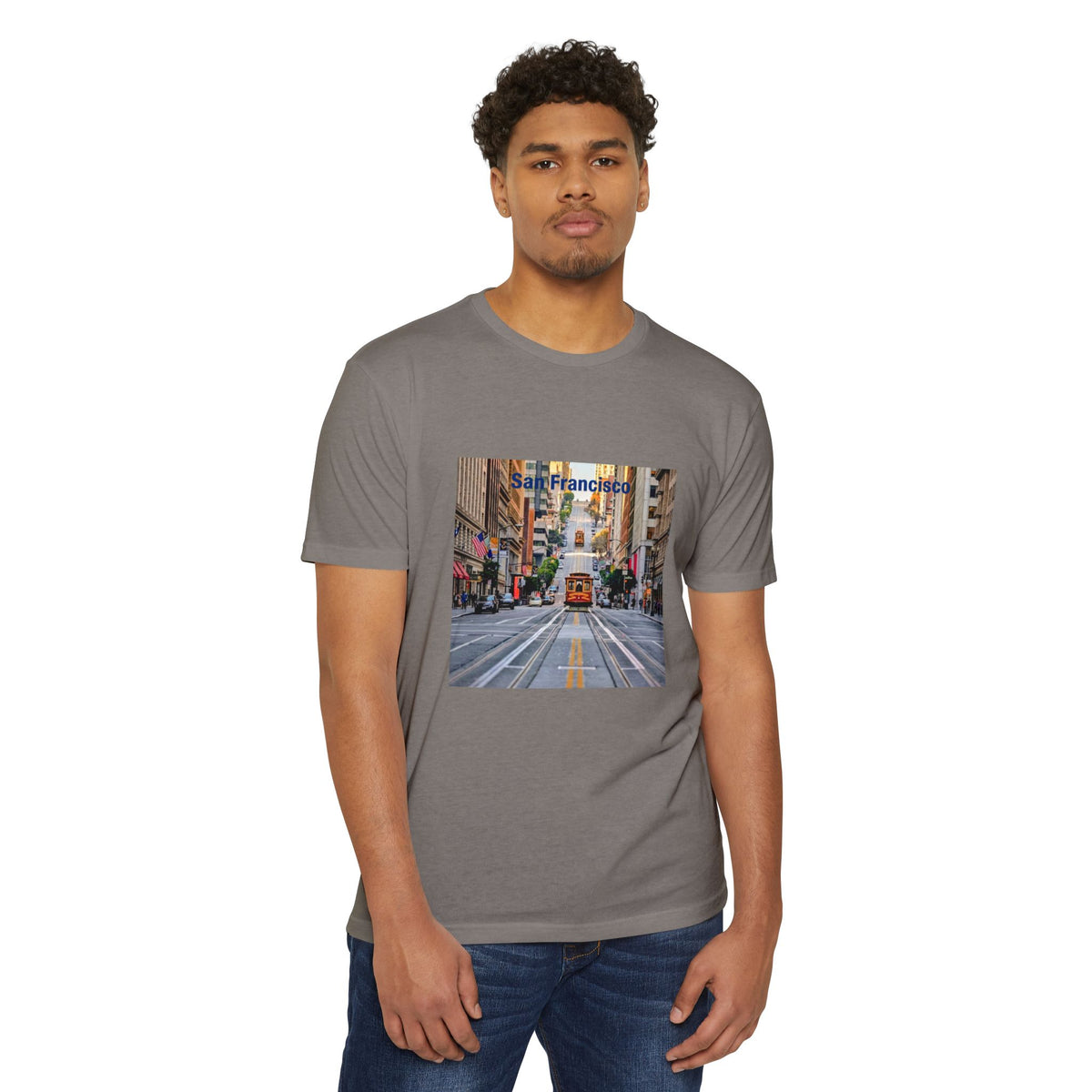 San Francisco Streetcar Cityscape T-Shirt