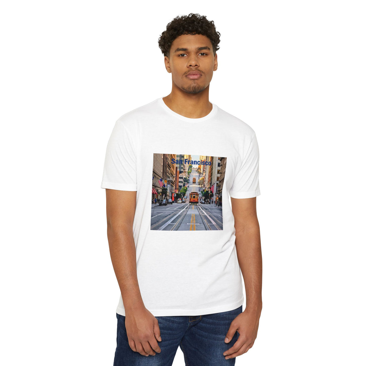 San Francisco Streetcar Cityscape T-Shirt