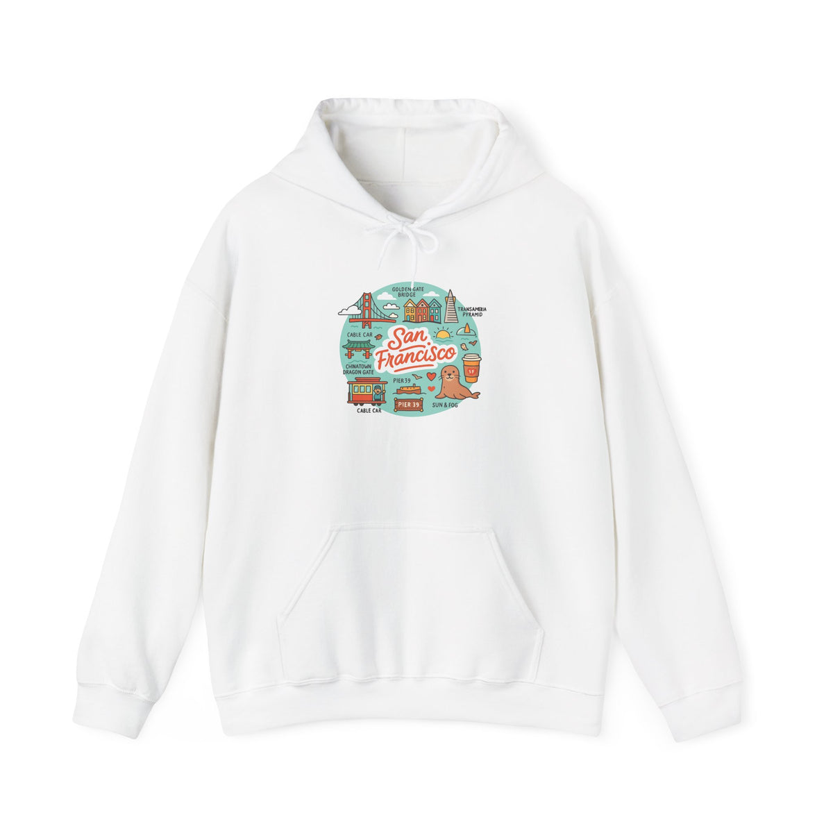 San Francisco Travel Graphic Hoodie