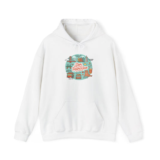 San Francisco Travel Graphic Hoodie