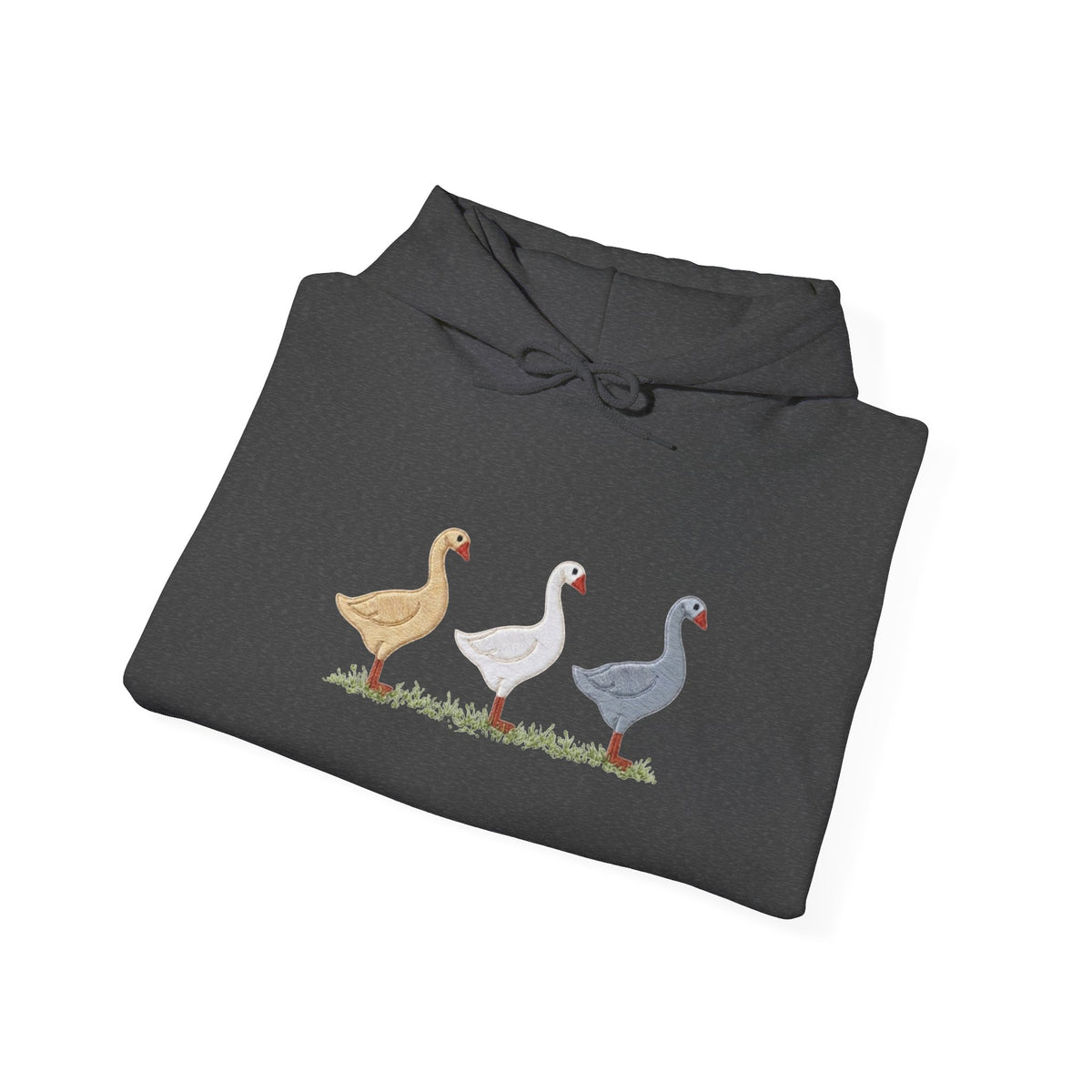 Unisex Duck Graphic Hoodie – Cozy Bird Lover Sweatshirt, Casual Pullover Hoodie