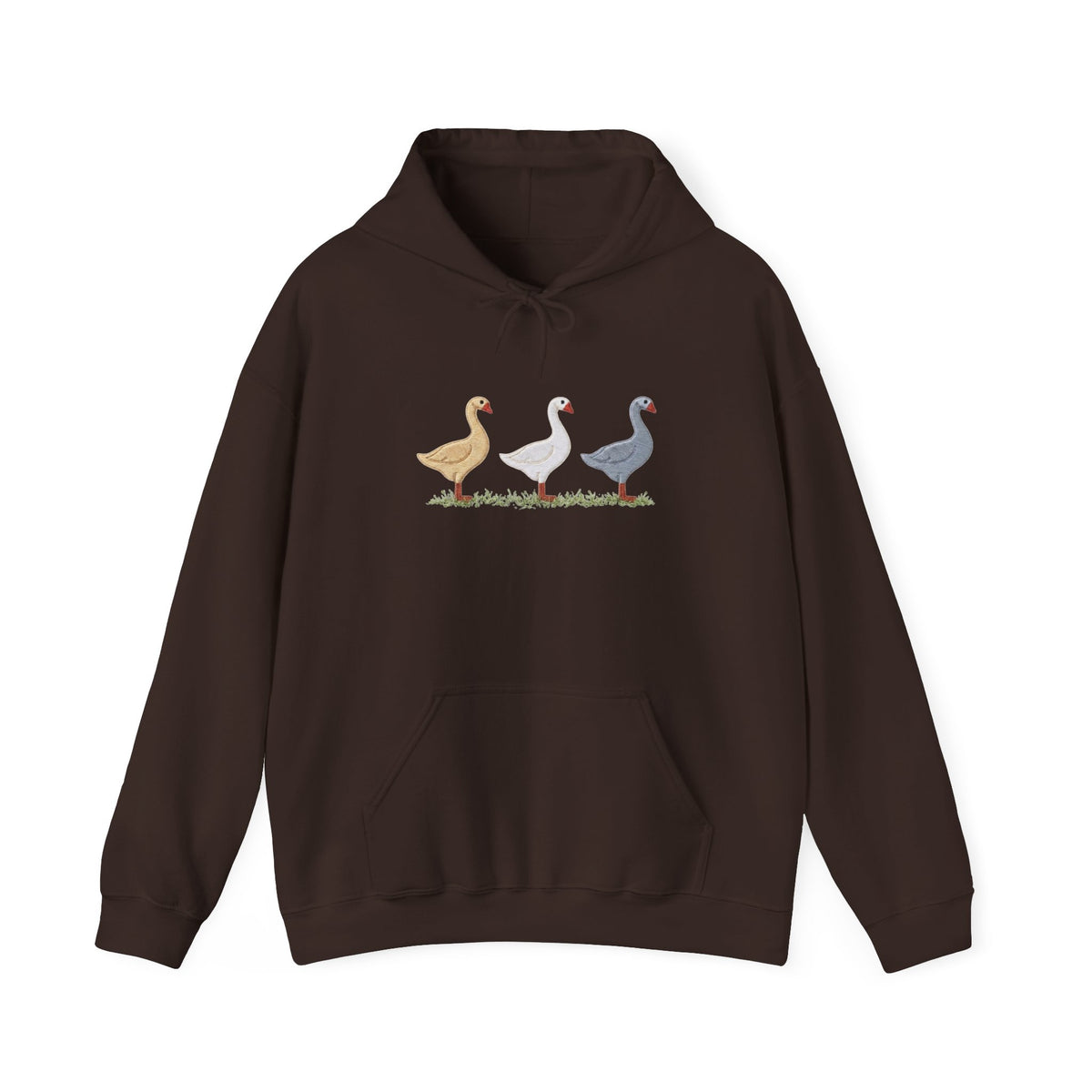 Unisex Duck Graphic Hoodie – Cozy Bird Lover Sweatshirt, Casual Pullover Hoodie