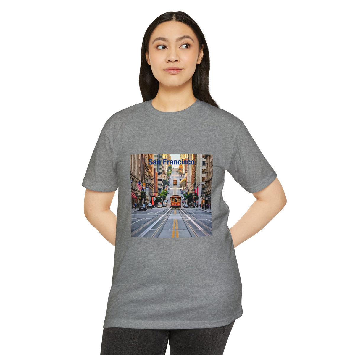 San Francisco Streetcar Cityscape T-Shirt