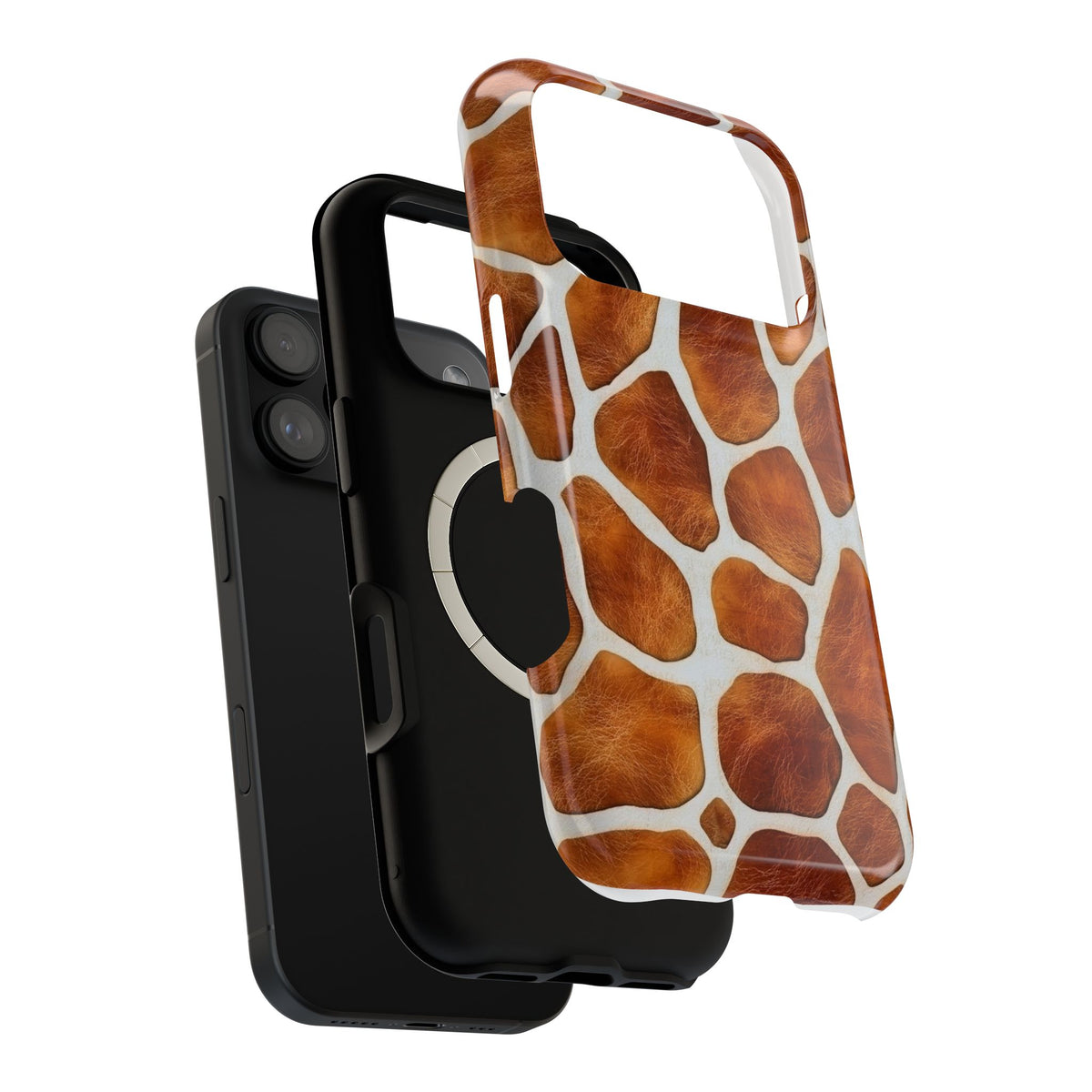 Giraffe Print Magnetic Phone Case