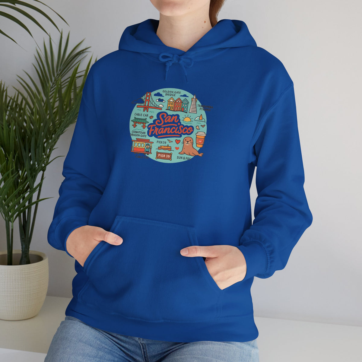 San Francisco Travel Graphic Hoodie