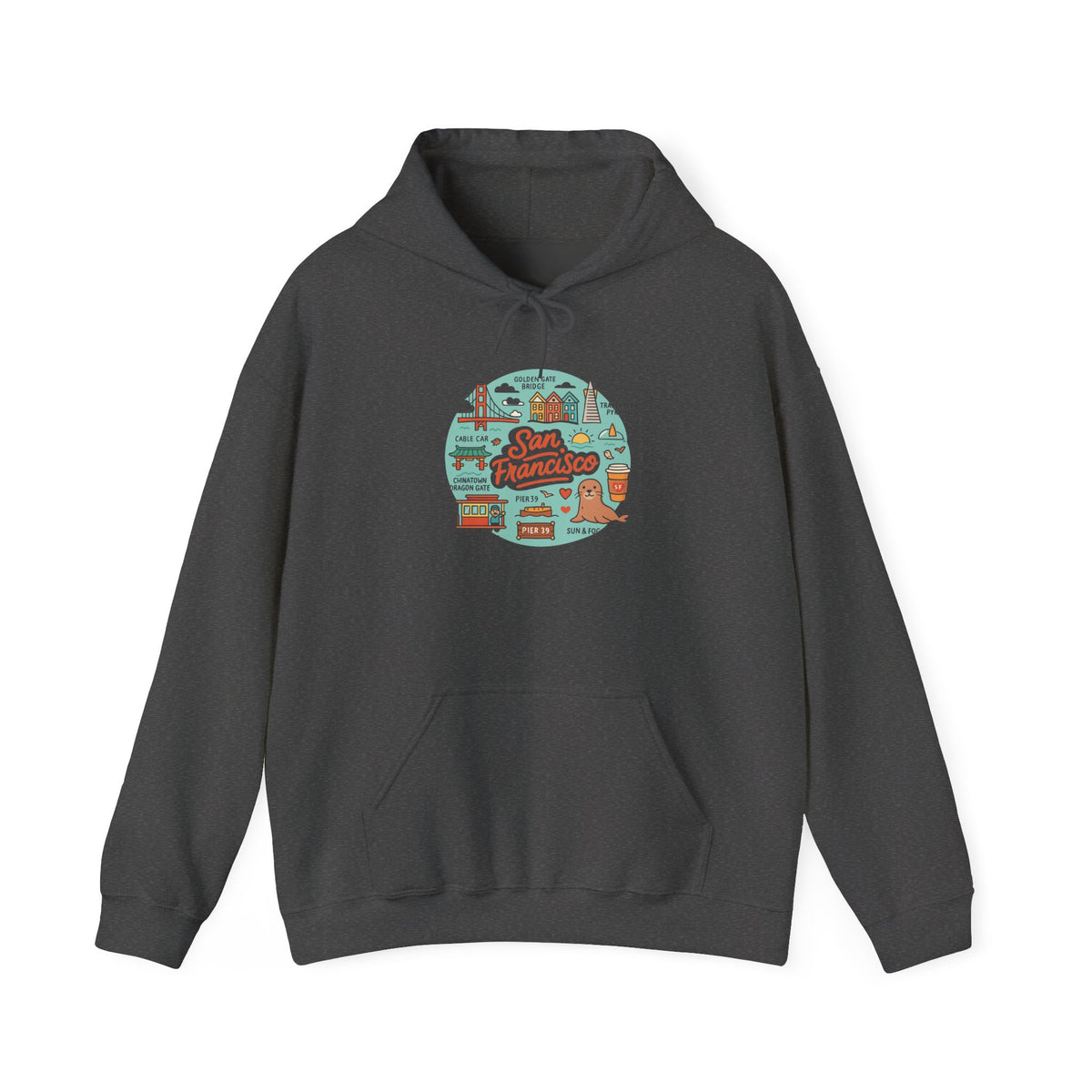 San Francisco Travel Graphic Hoodie