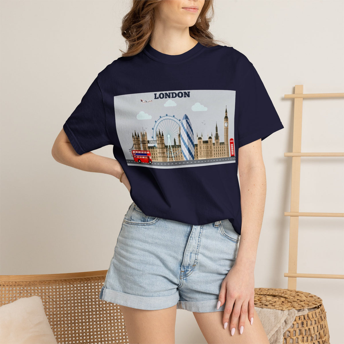 London Skyline Travel T-Shirt