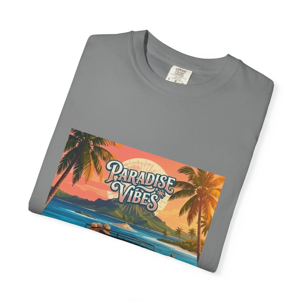 Paradise Vibes Surf Van Men T-Shirt