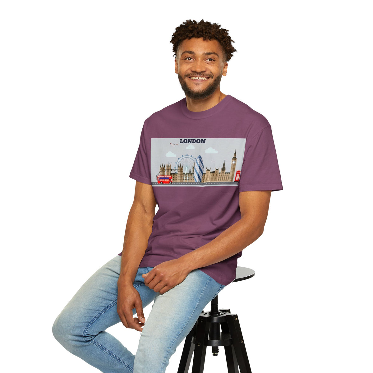 London Skyline Travel T-Shirt