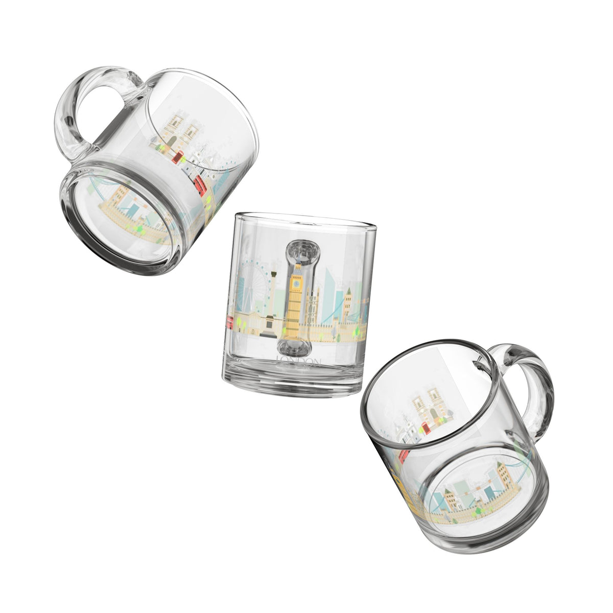 Glass Mug, 10oz