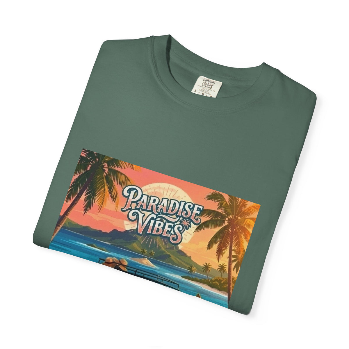 Paradise Vibes Surf Van Men T-Shirt