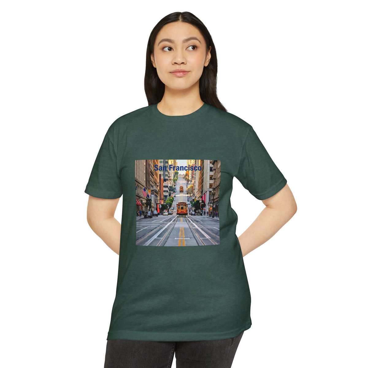 San Francisco Streetcar Cityscape T-Shirt