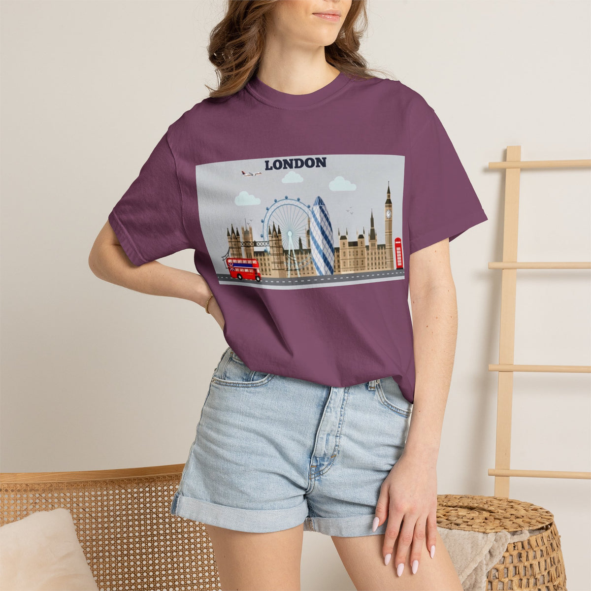 London Skyline Travel T-Shirt