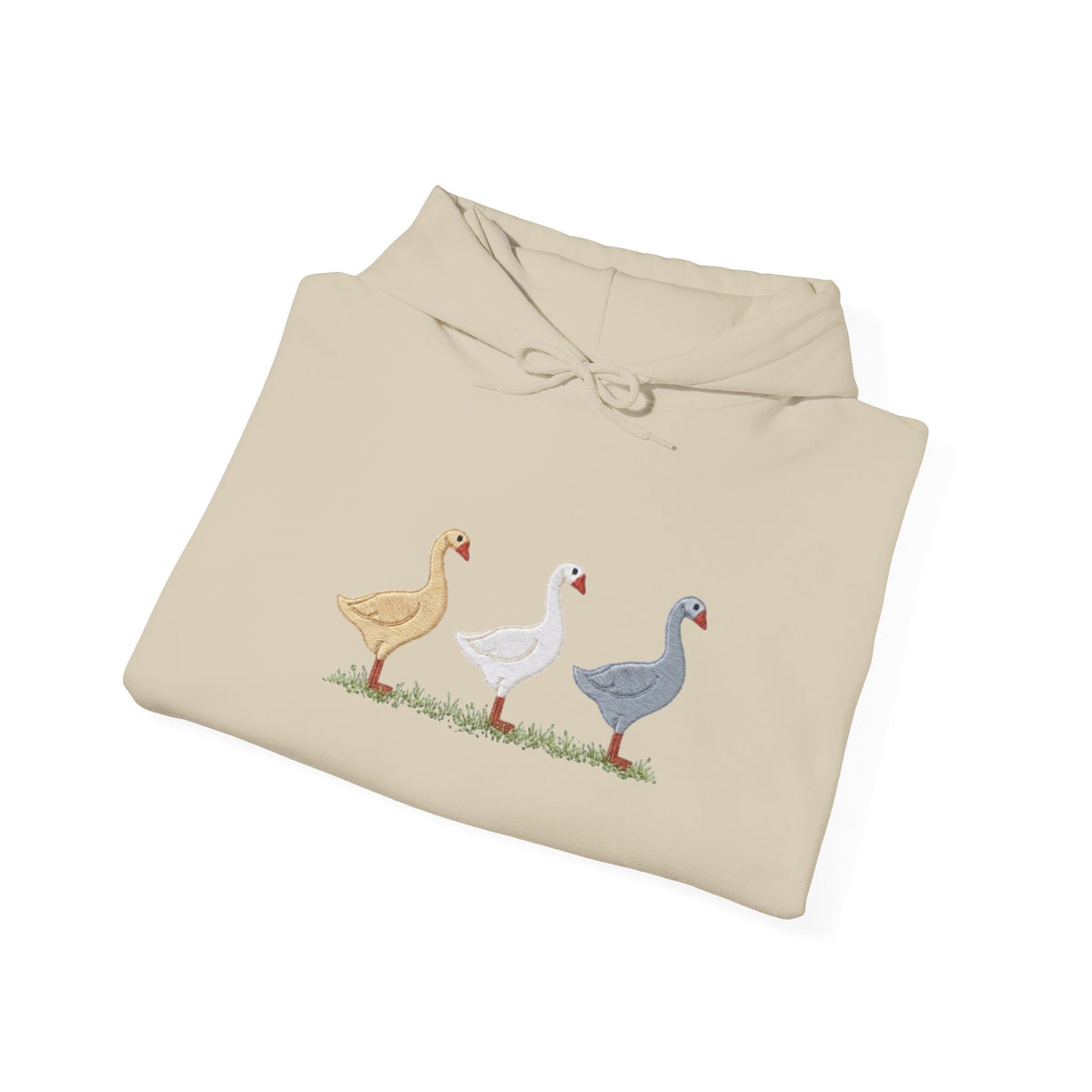 Unisex Duck Graphic Hoodie – Cozy Bird Lover Sweatshirt, Casual Pullover Hoodie