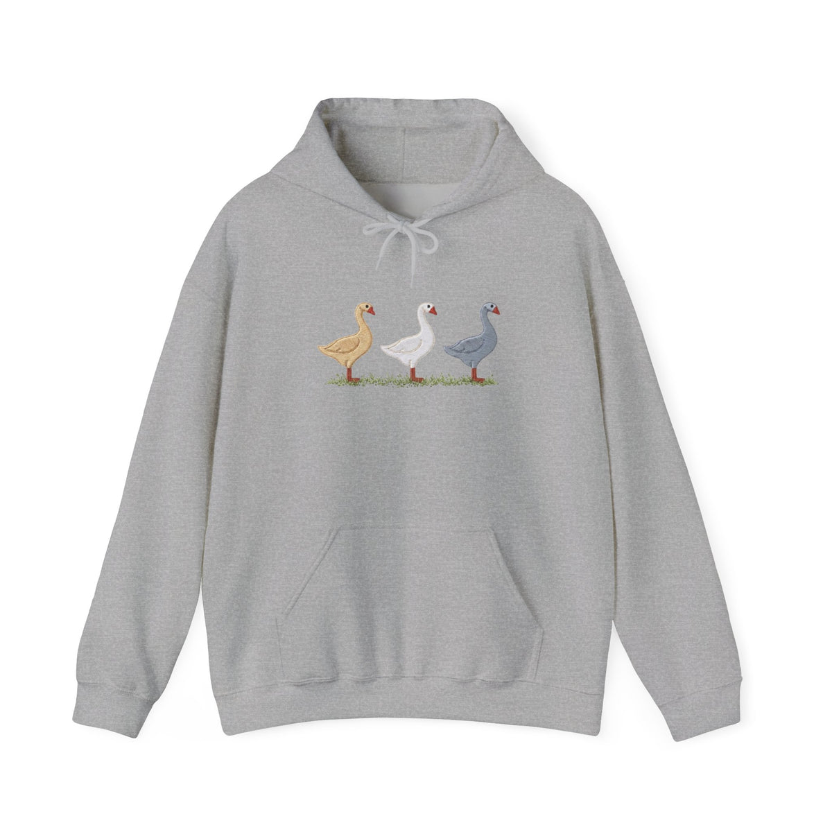 Unisex Duck Graphic Hoodie – Cozy Bird Lover Sweatshirt, Casual Pullover Hoodie