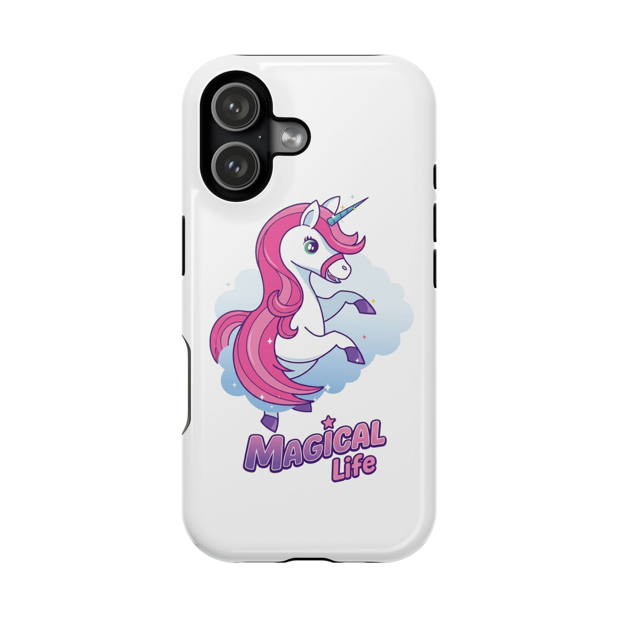 Magical Life Unicorn Phone Case — Impact-Resistant Magnetic Protection