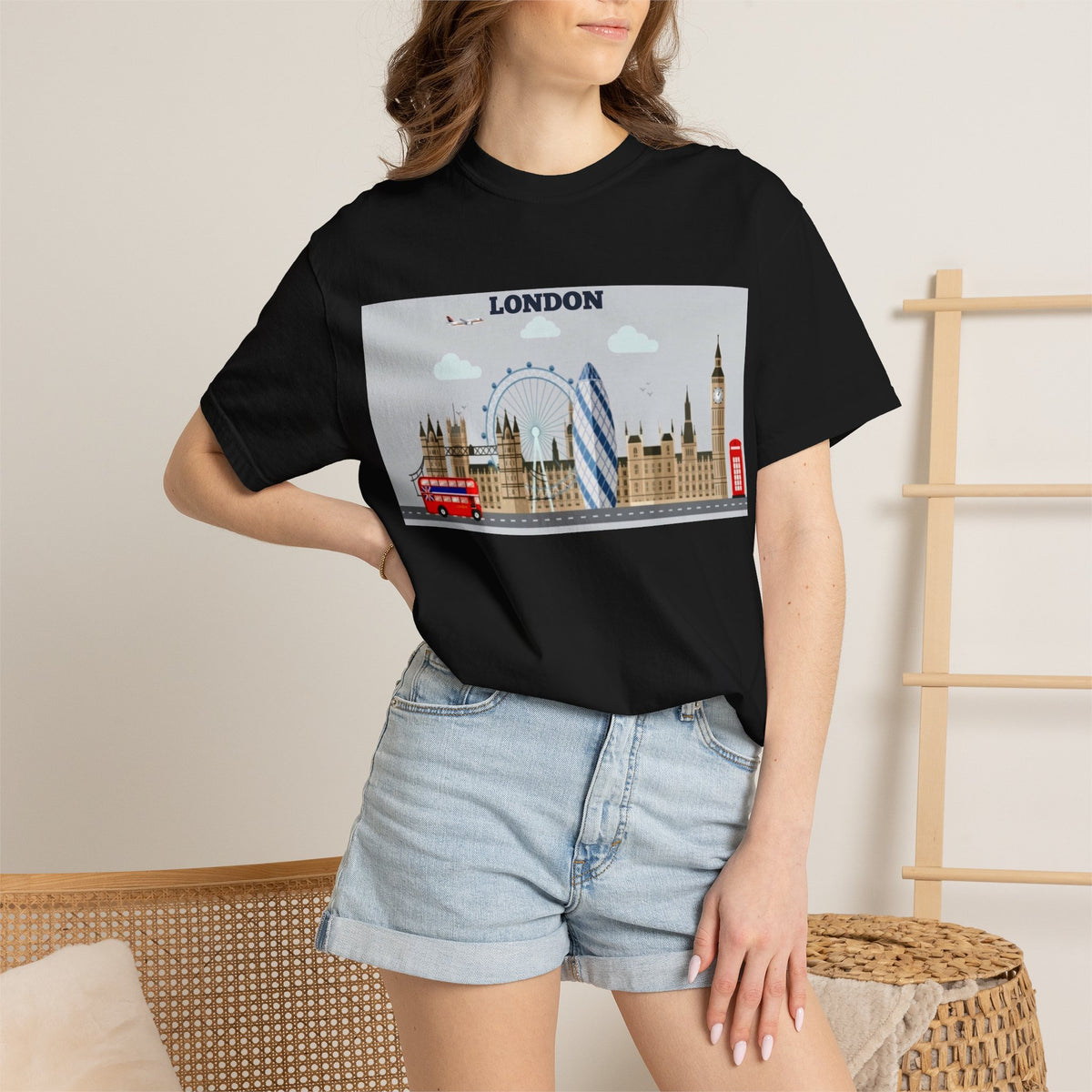 London Skyline Travel T-Shirt