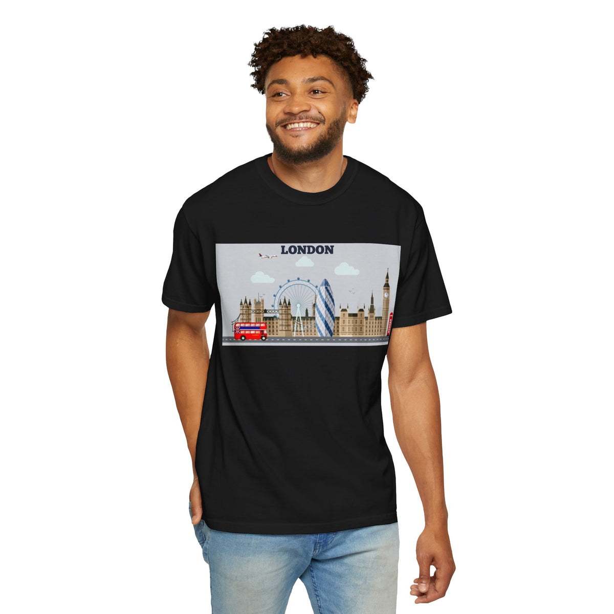 London Skyline Travel T-Shirt