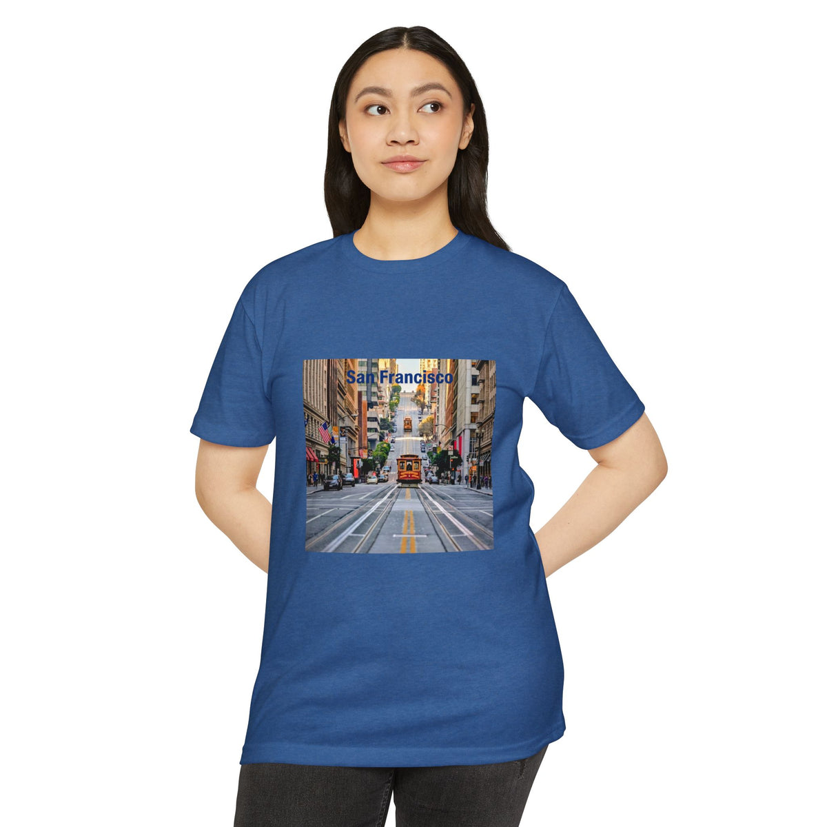 San Francisco Streetcar Cityscape T-Shirt
