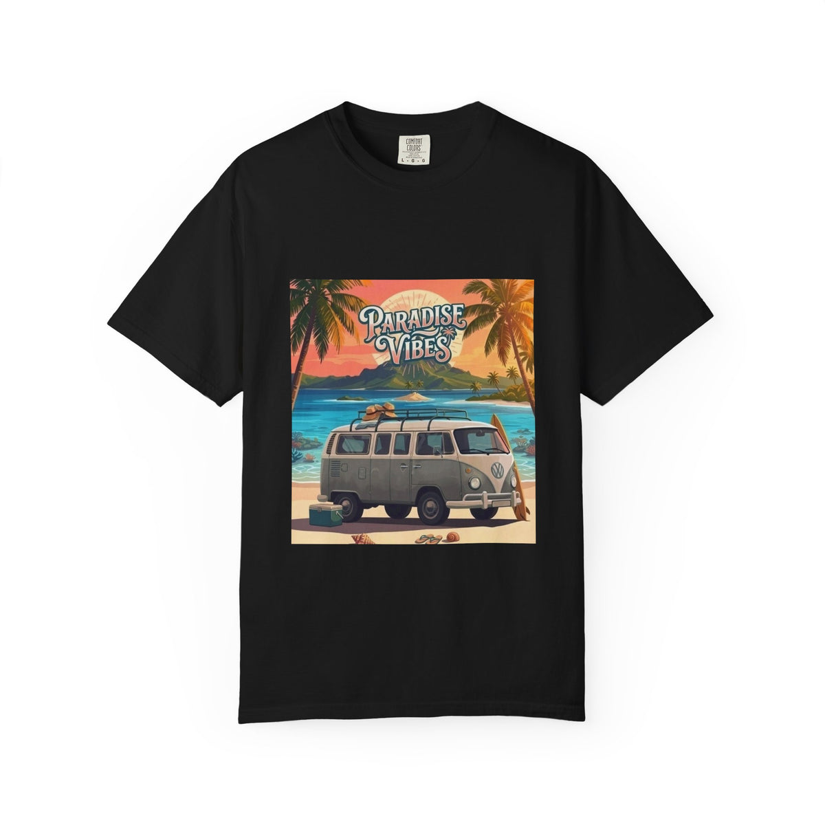 Paradise Vibes Surf Van Men T-Shirt