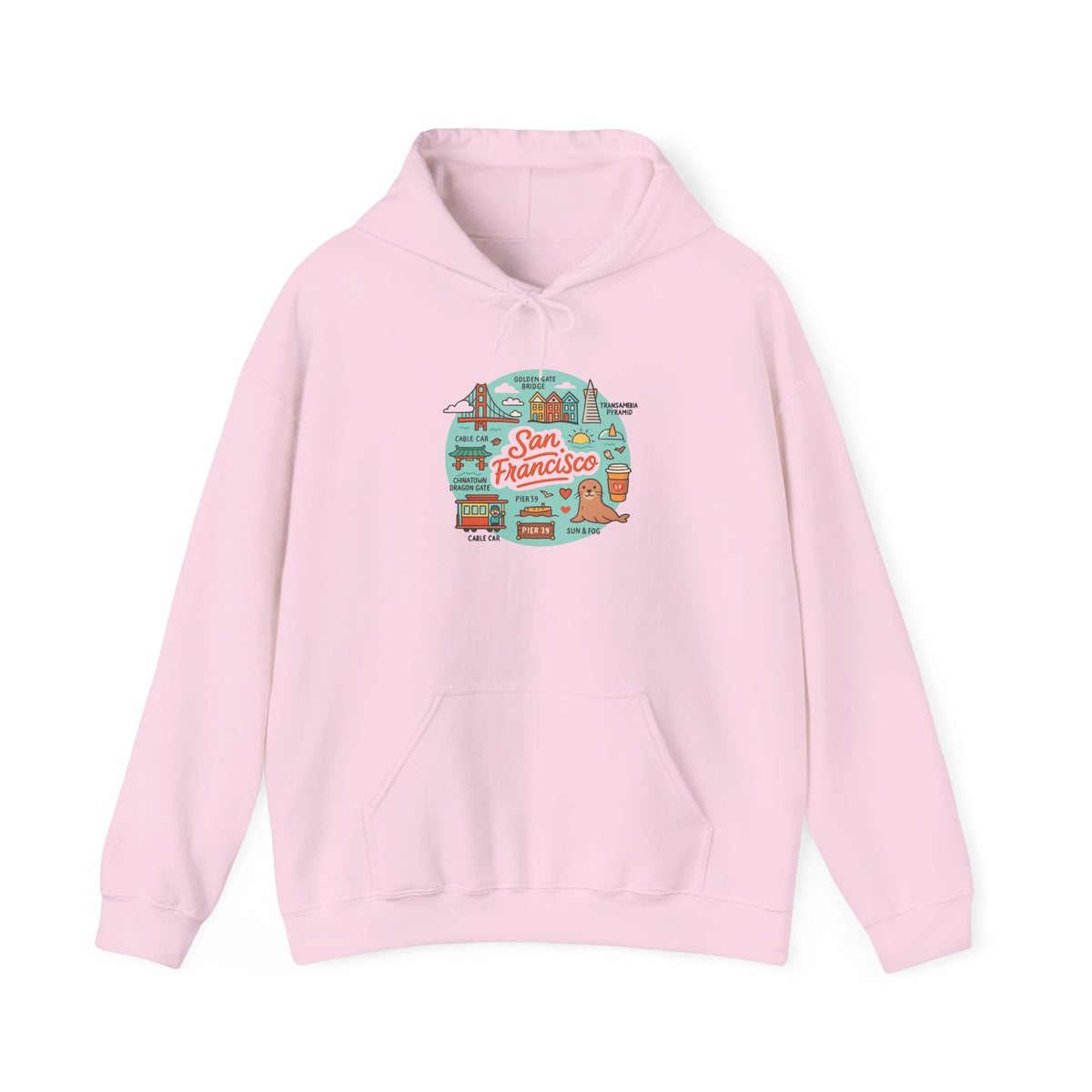 San Francisco Travel Graphic Hoodie