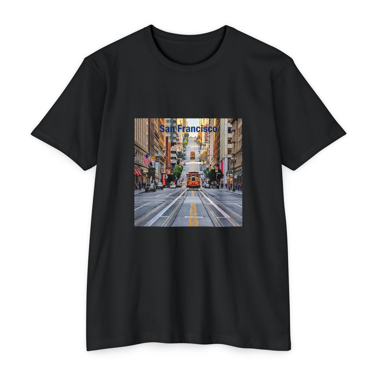 San Francisco Streetcar Cityscape T-Shirt