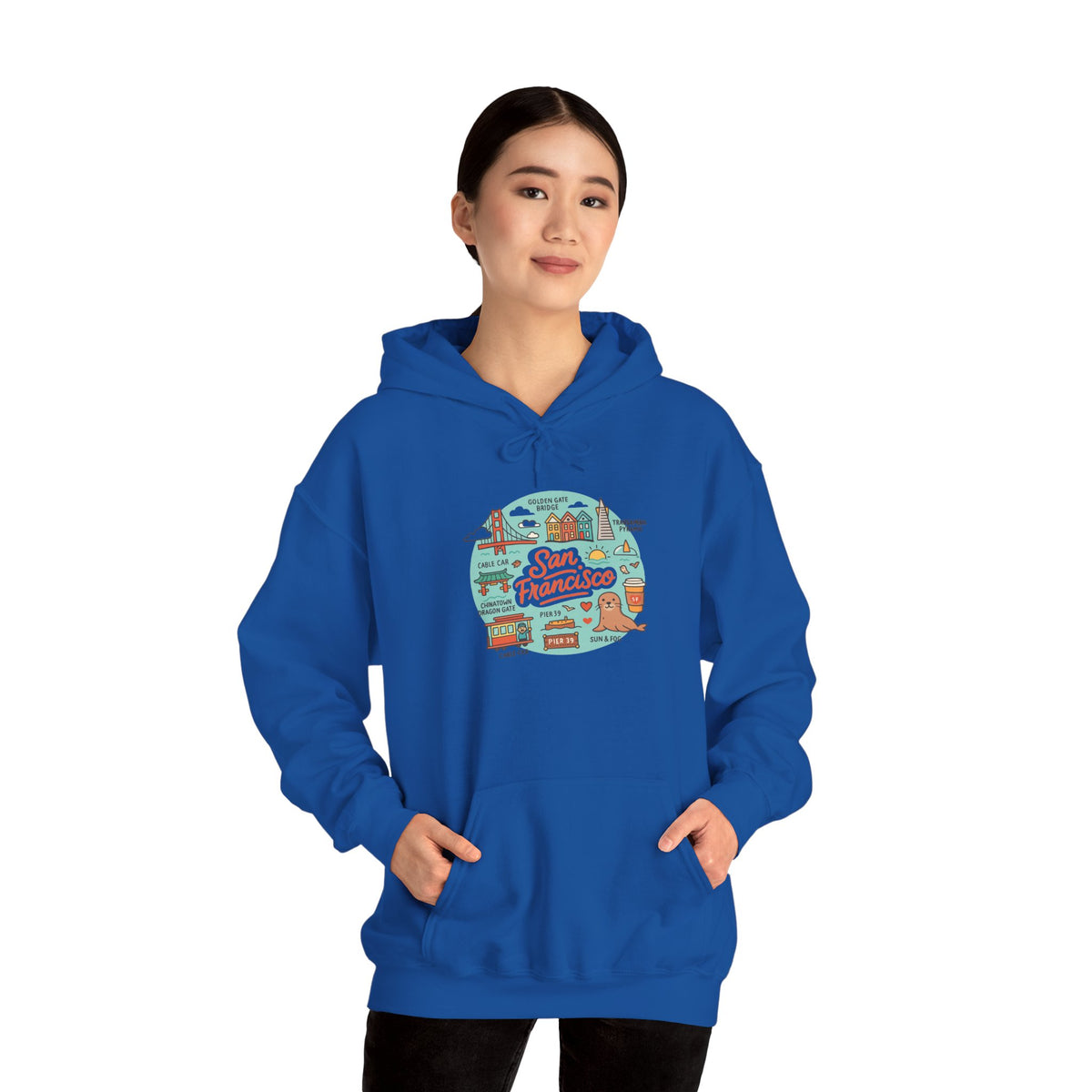 San Francisco Travel Graphic Hoodie