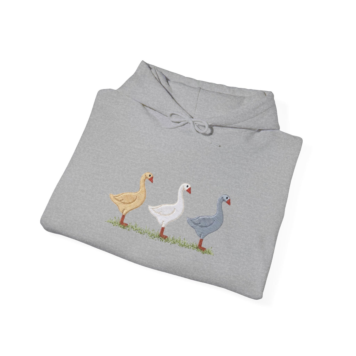 Unisex Duck Graphic Hoodie – Cozy Bird Lover Sweatshirt, Casual Pullover Hoodie
